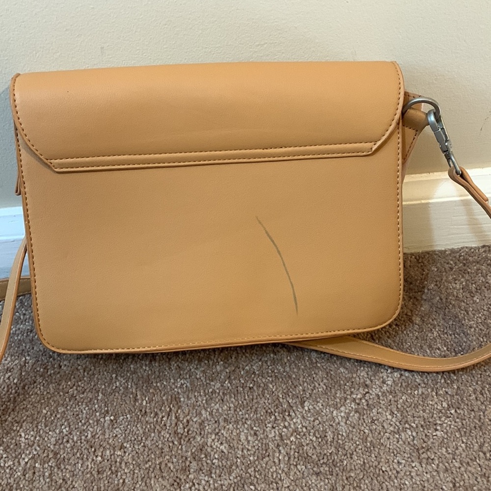 Pixie Mood Tan Vegan Leather Crossbody Purse - Picture 5 of 15